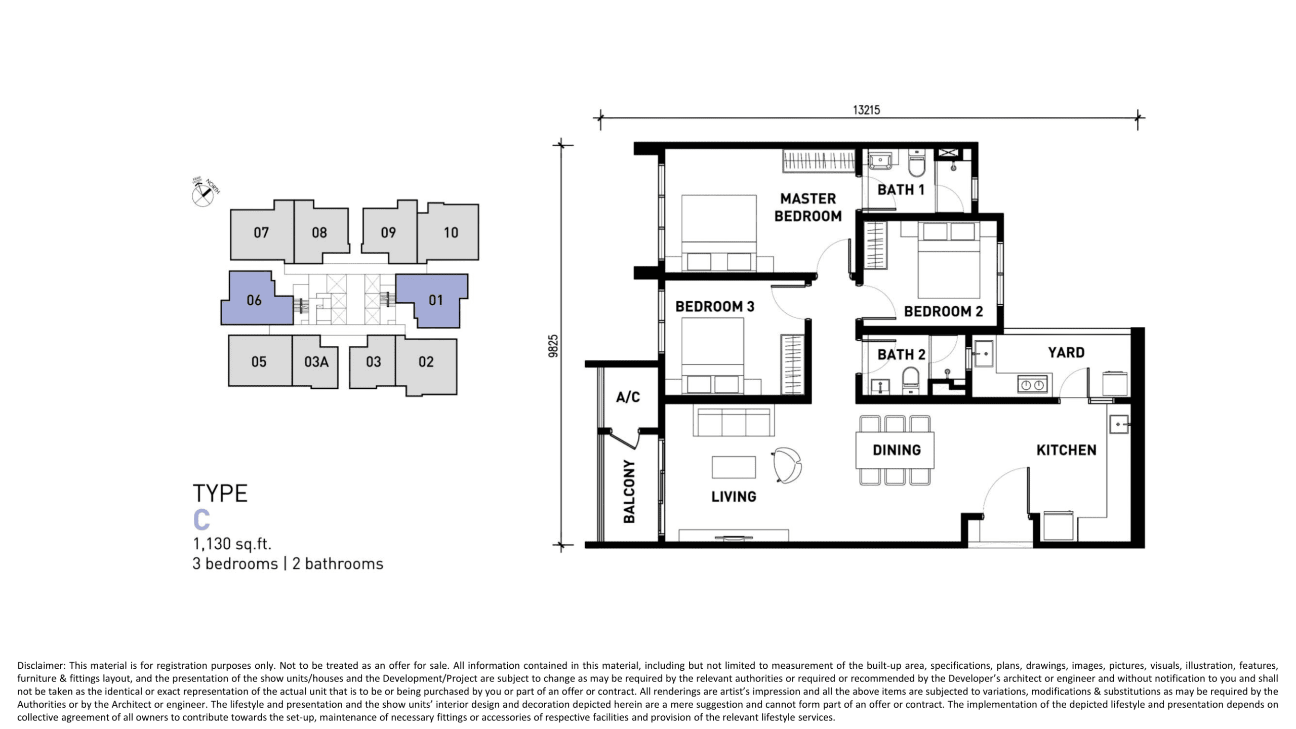 sunway belfield tower c layout