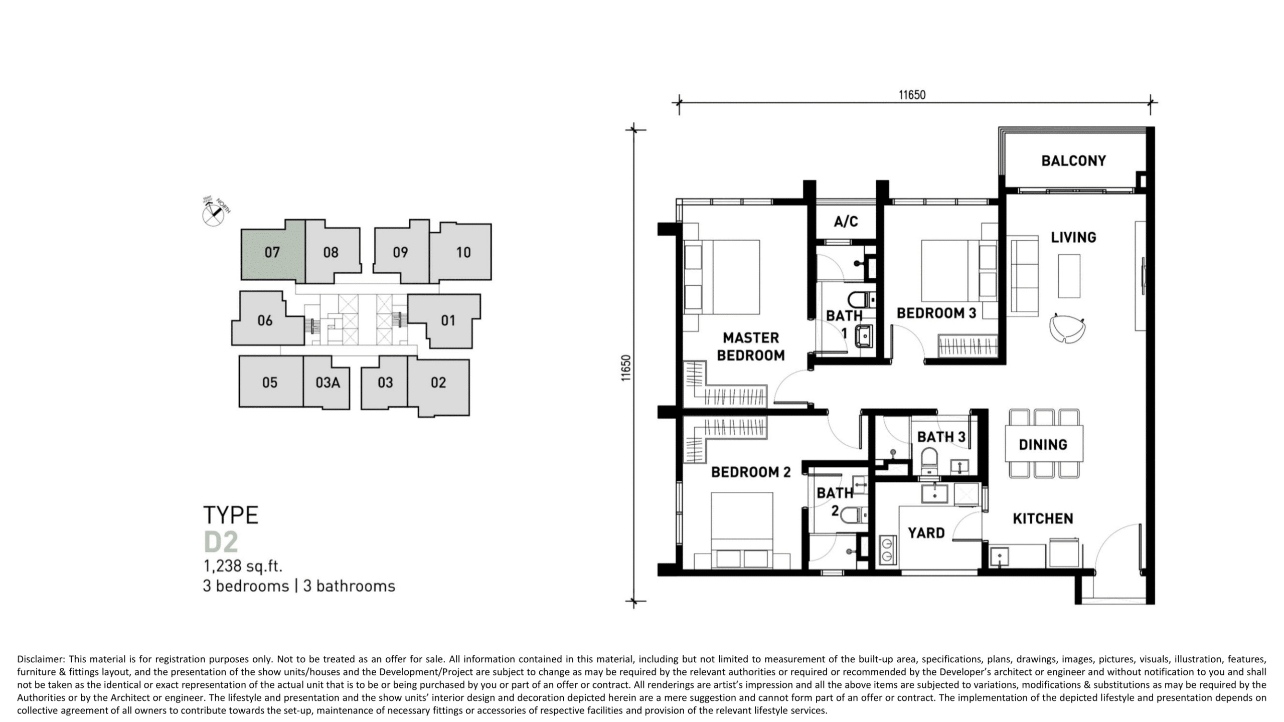 sunway belfield tower c layout