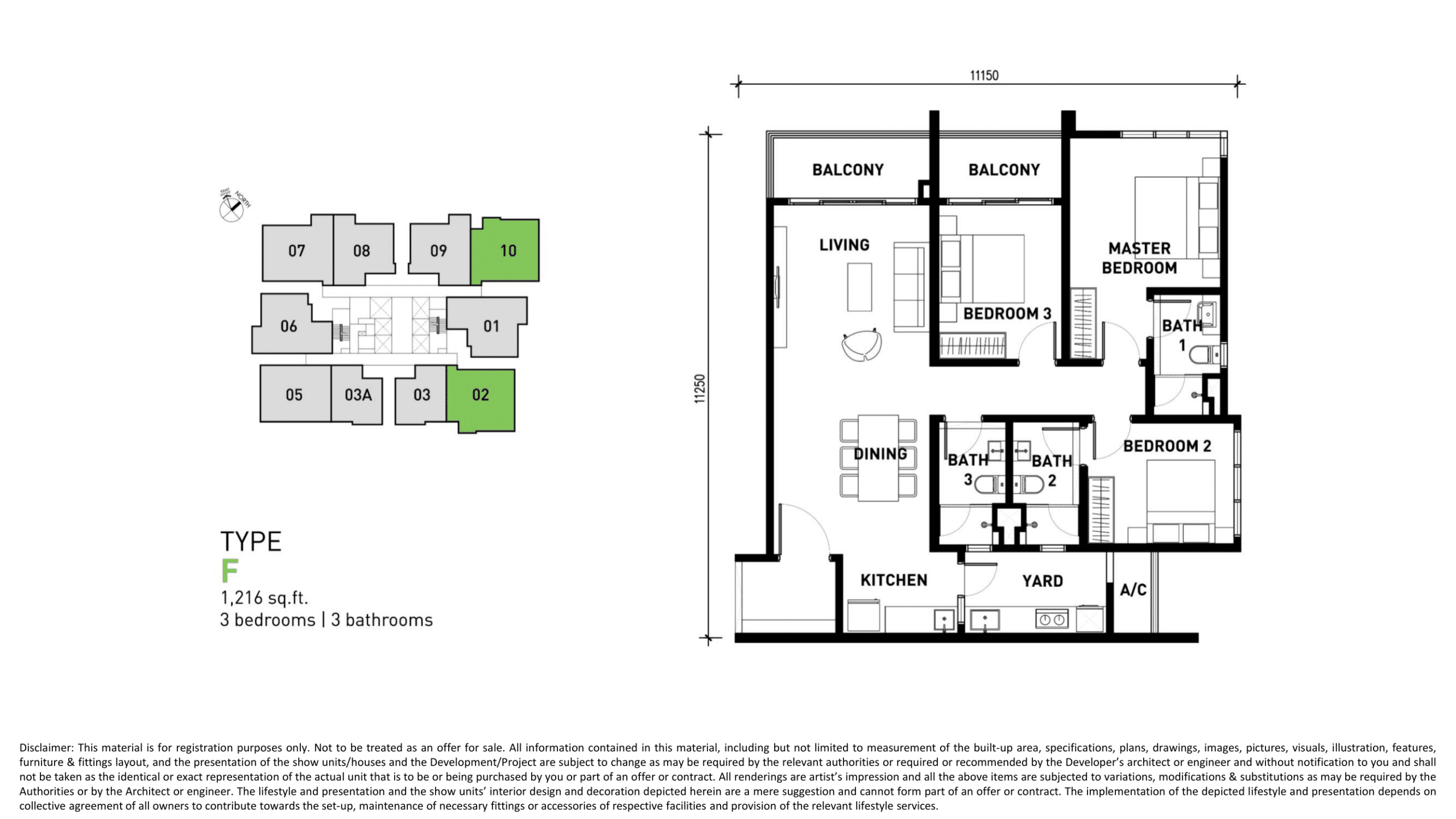 sunway belfield tower c layout